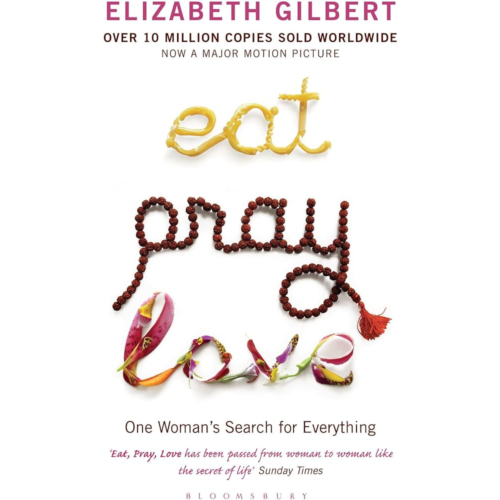 Книга на английском языке "Eat Pray Love", Elizabeth Gilbert