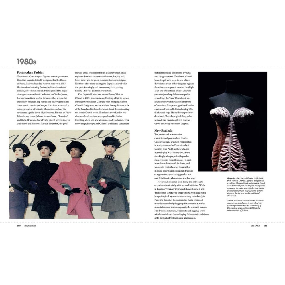 Книга на английском языке "High Fashion. The 20th Century Decade by Decade", Emmanuelle Dirix - 6