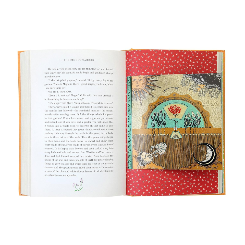 Книга на английском языке "Secret Garden MinaLima Ed", Frances Burnett - 11