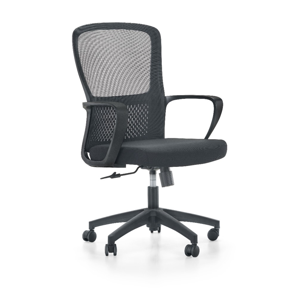 Кресло компьютерное SitZone U-069B, сетка, ткань, пластик, черный