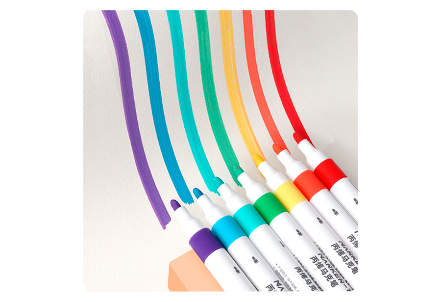 Маркеры художественные для скетчинга "Himi Miya", акриловые, набор, 48 цветов - 3