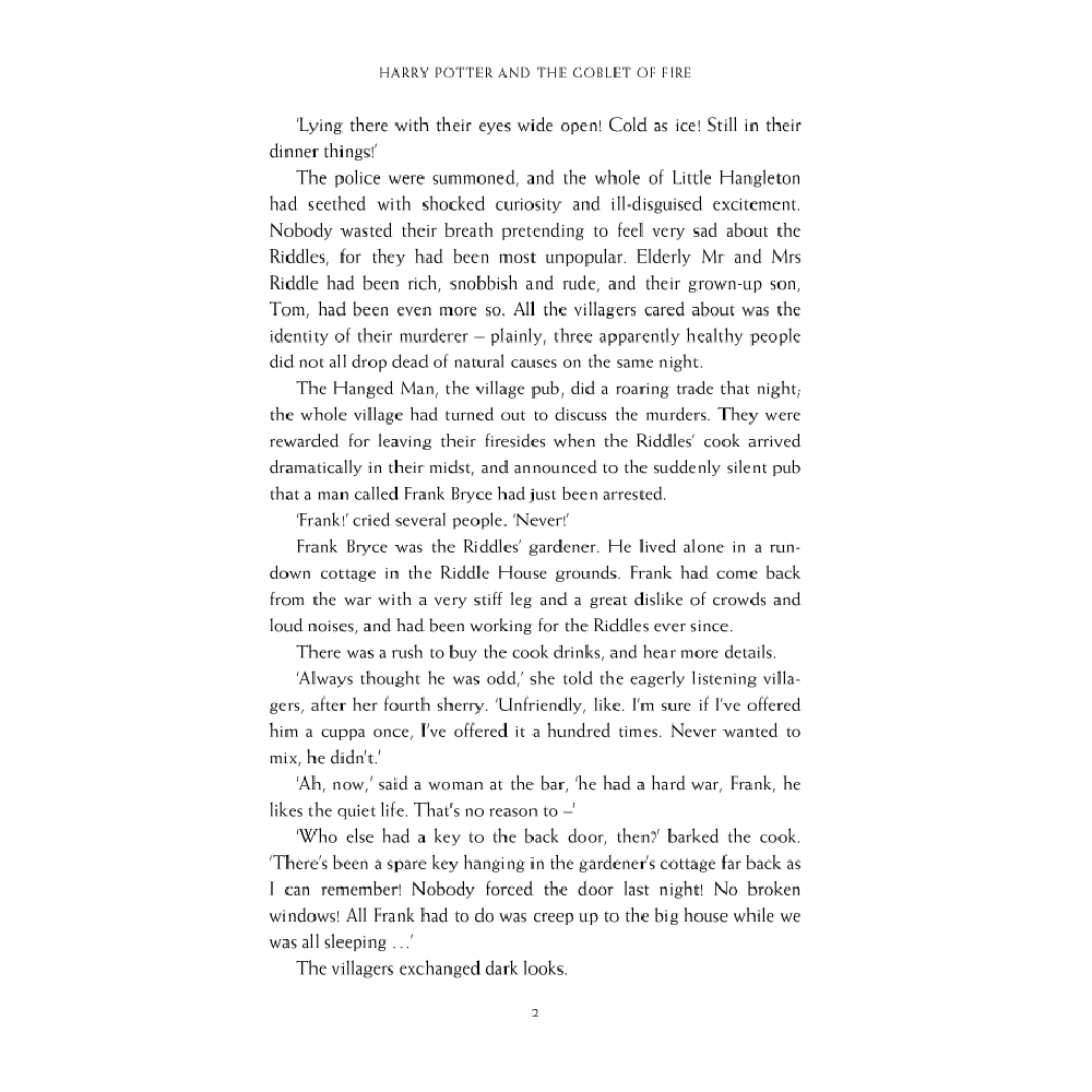 Книга на английском языке "Harry Potter and the Goblet of Fire - Rejacket", Rowling J.K. - 7