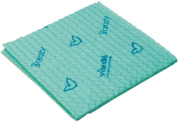 Салфетка универсальная c содержанием микрофибры "Бризи", 35x35 см