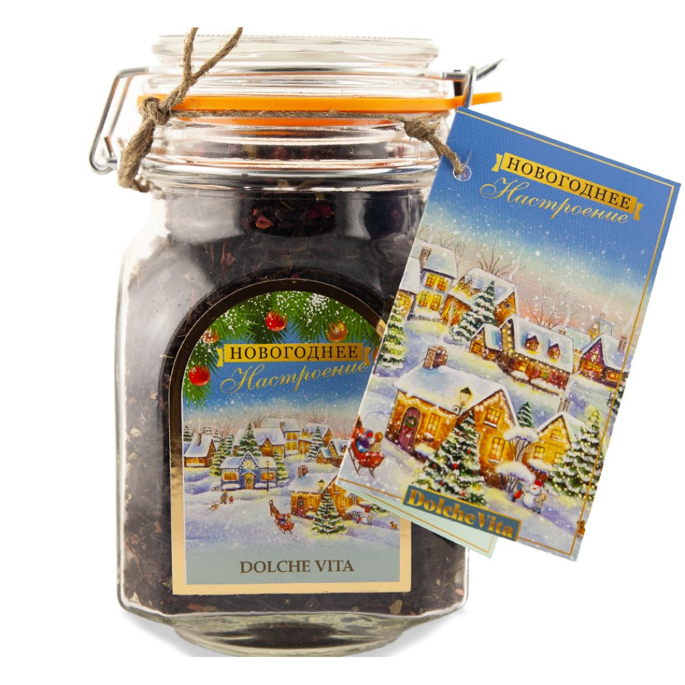 Чай Dolche vita "Новогоднее настроение", 125 гр, черный