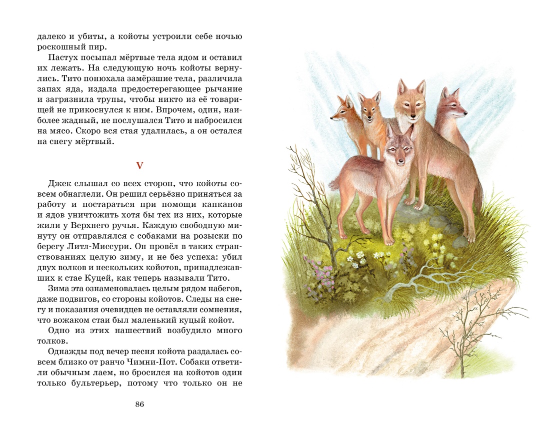 Книга "Классная литература. Рассказы о животных", Эрнест Сетон-Томпсон - 6