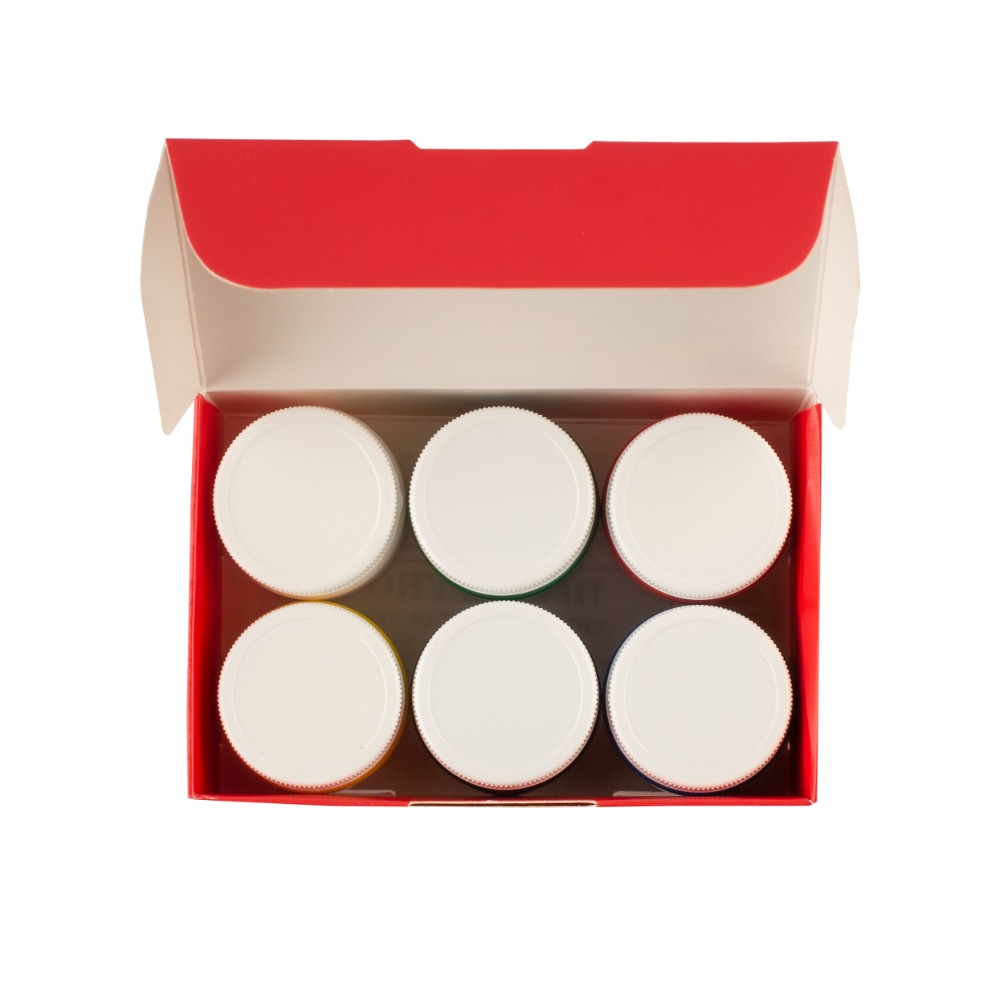 Гуашь "Цветик", 6 цветов, 15 мл. - 3