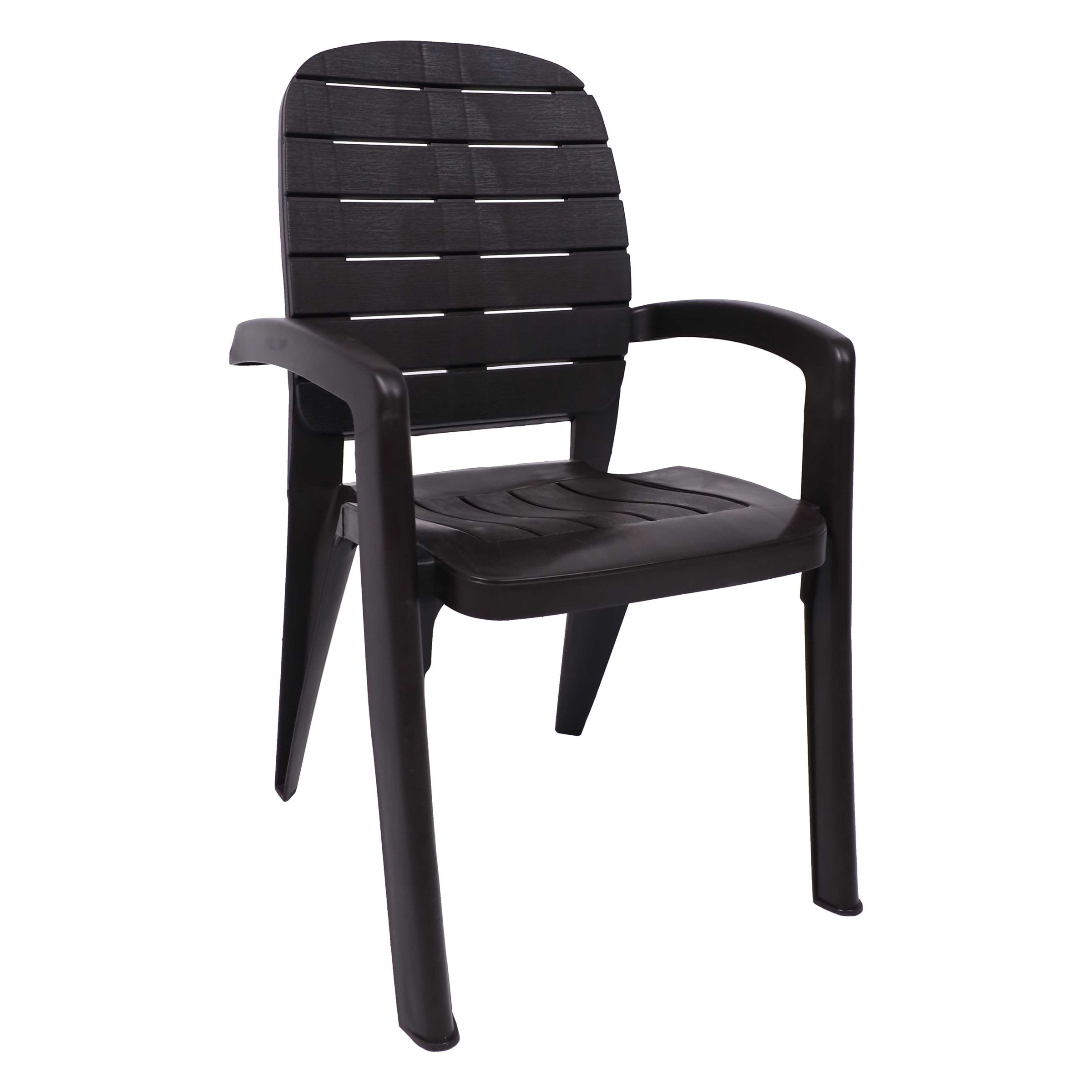 Кресло садовое "Прованс", пластик, шоколадный