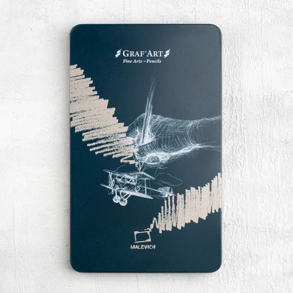Карандаш чернографитный "Малевичъ", 12 шт, набор - 13
