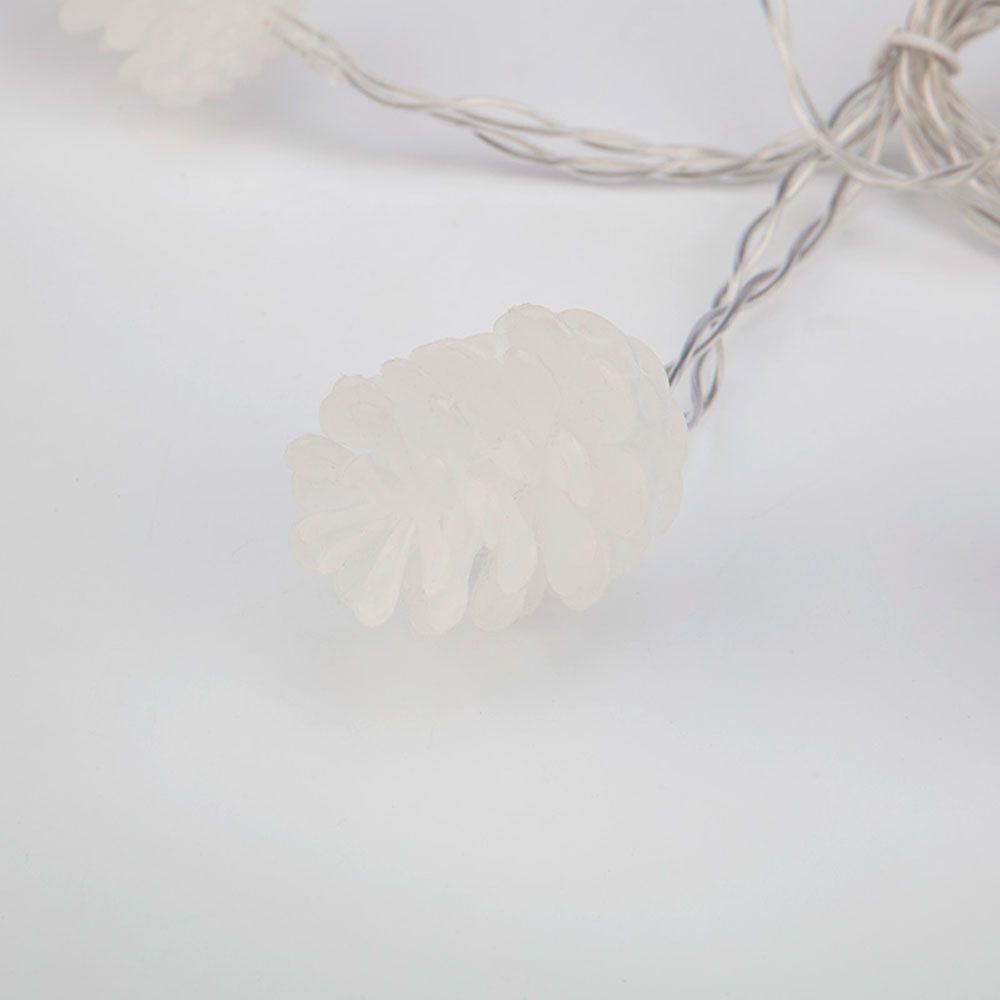 Гирлянда LED "Шишки", 1.5 м, теплый белый - 3