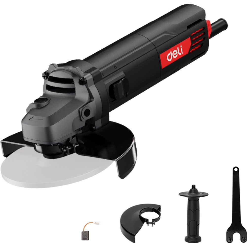 Угловая шлифмашина Deli RS EDE-JM125-1E 1150 Вт, 125 мм