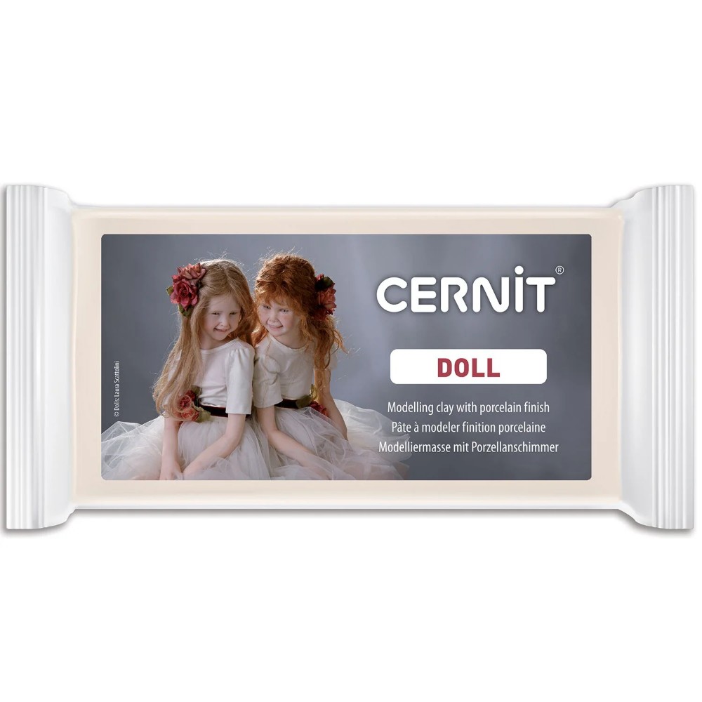 Полимерная глина "Cernit DOLL", 500 г, телесный
