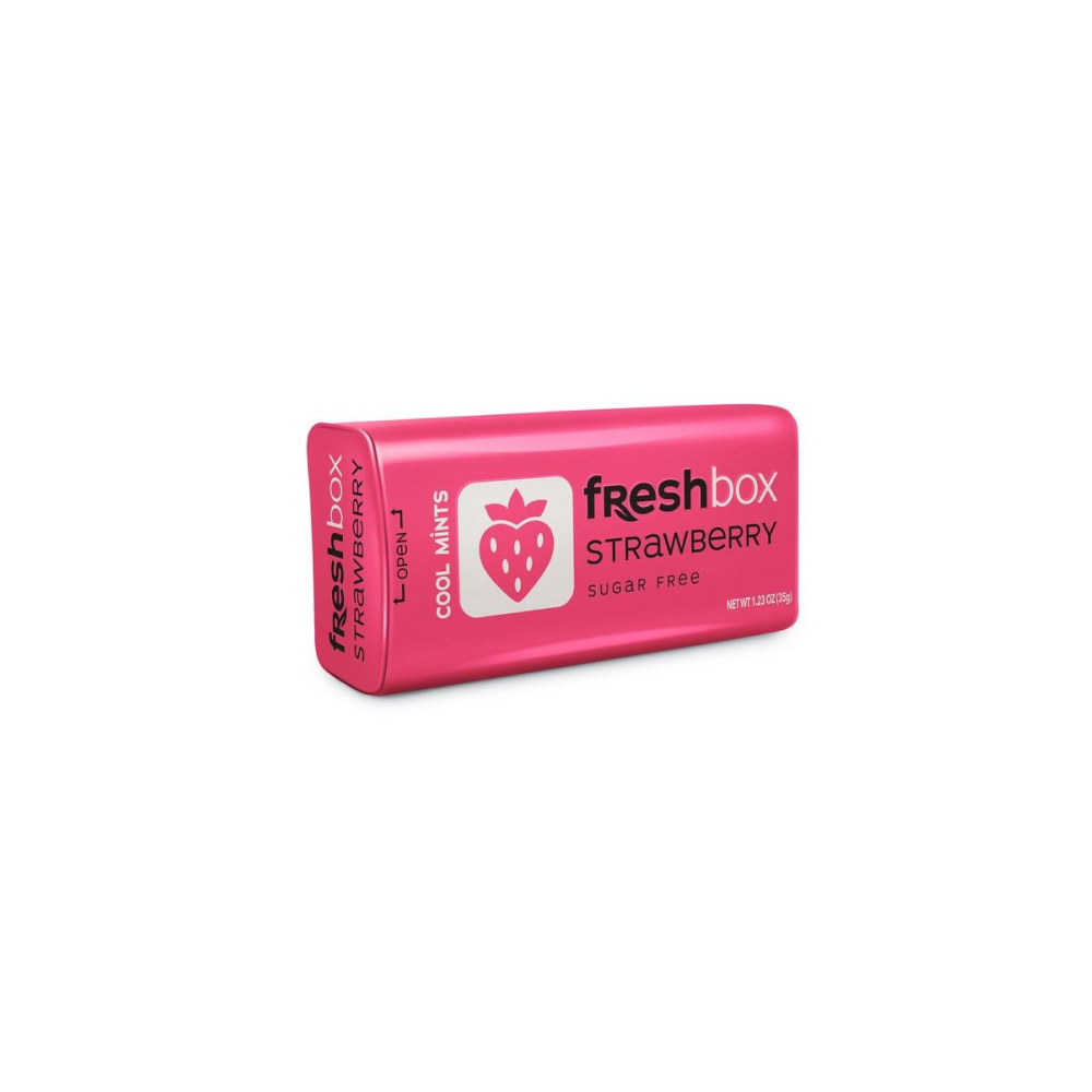 Драже "FRESHBOX" со вкусом клубники, 35 г 