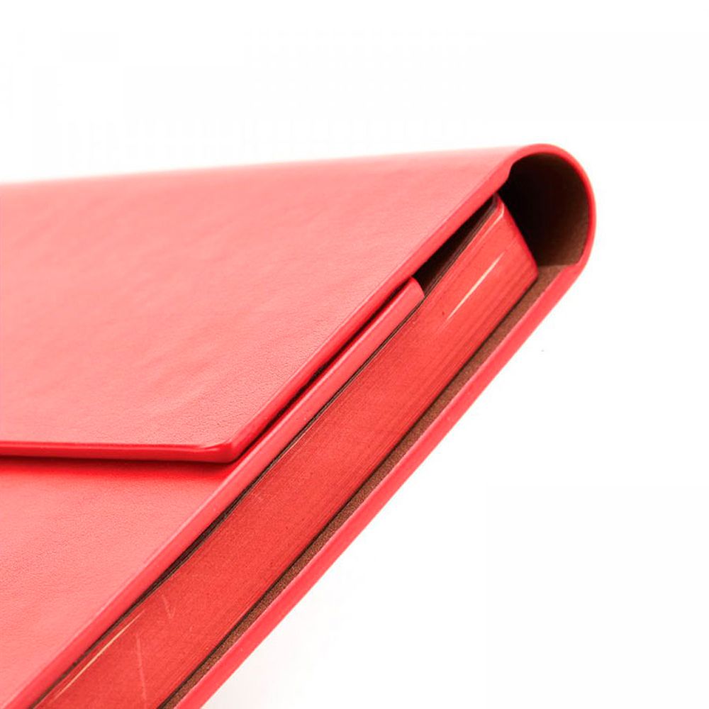 Ежедневник недатированный "Waltz", А5, 272 страницы, бордовый - 7