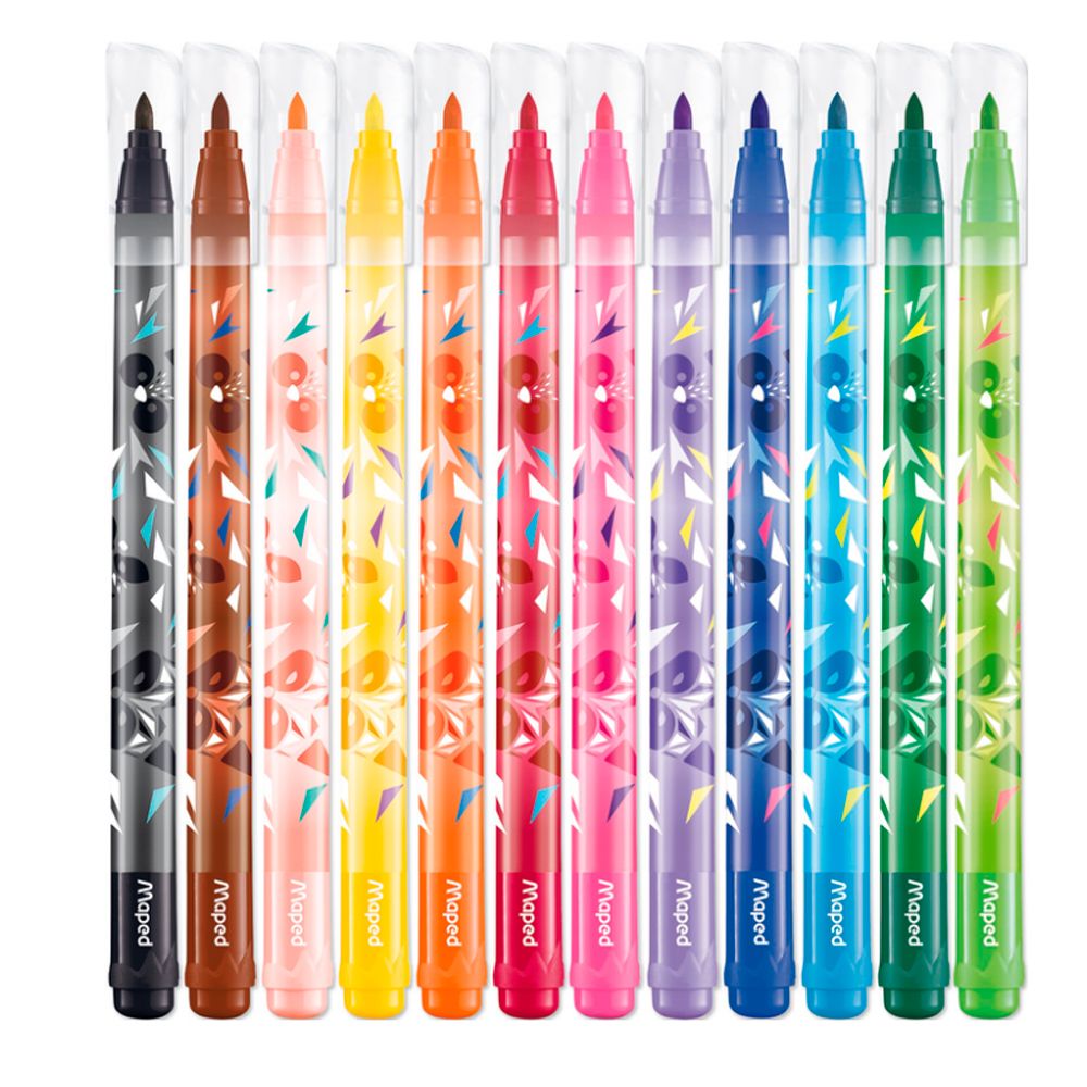 Фломастеры Maped "Mini Cute", 12 шт - 2