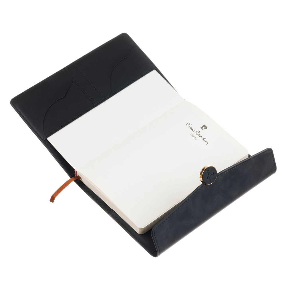 Книга записная "Pierre Cardin", А5, 256 листов, линованный, серый