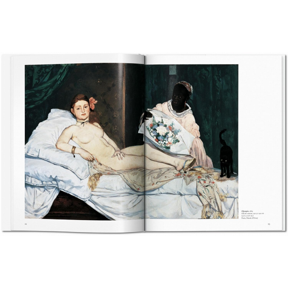 Книга на английском языке "Basic Art. Manet" 