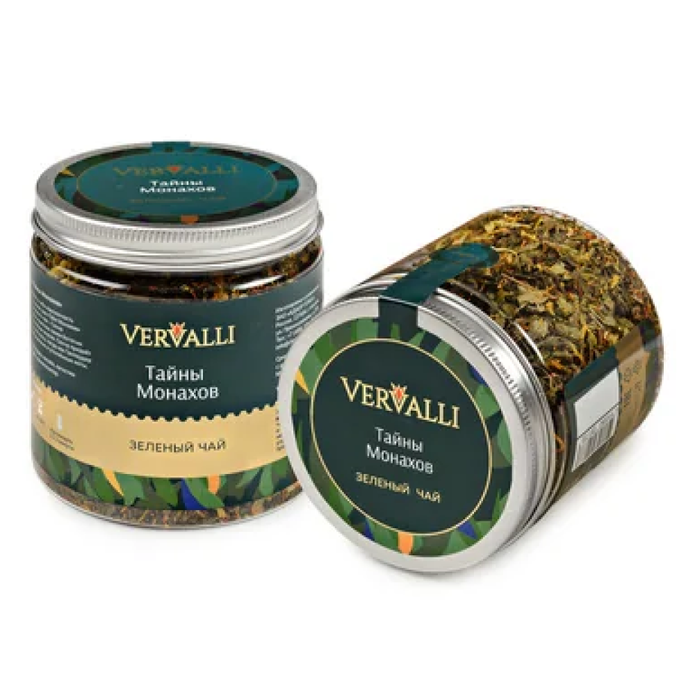 Чай Vervalli "Тайны Монахов", 70 гр., зеленый