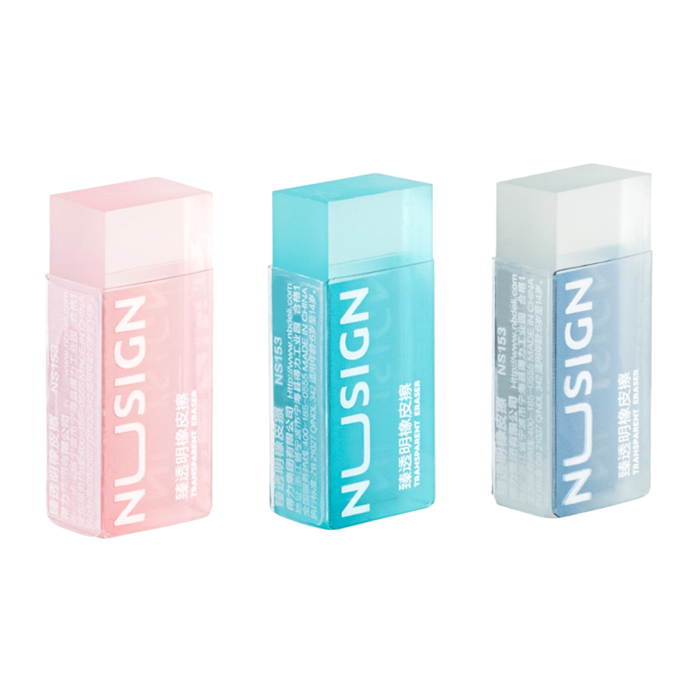 Ластик Deli "Nusign", ассорти