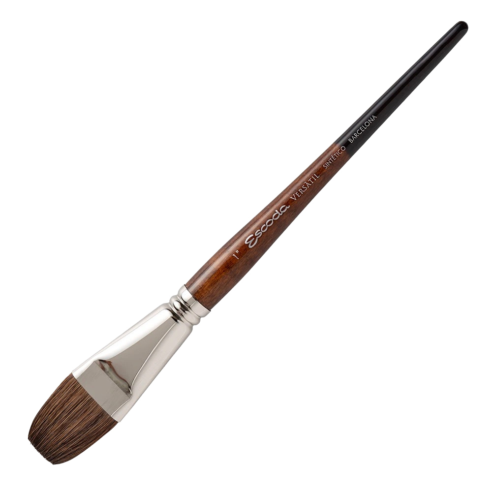 Кисть "Escoda Versatil Brush S/H 1543", синтетика, плоская, №1