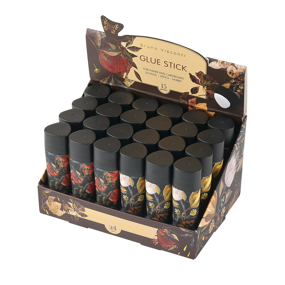 Клей карандаш "Flora, Black night" 15 гр.