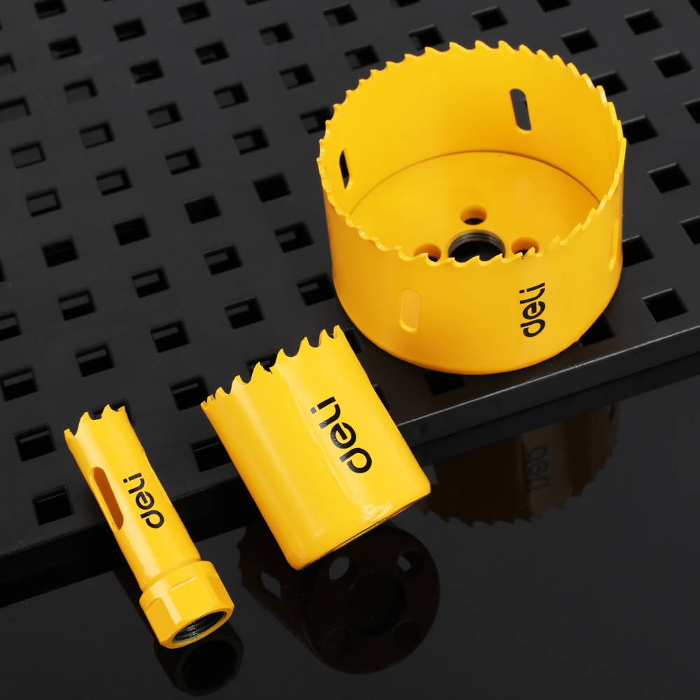 Коронка биметаллическая Deli YS EDH-SKK016-E1, 16 х 38 мм, М14 - 3