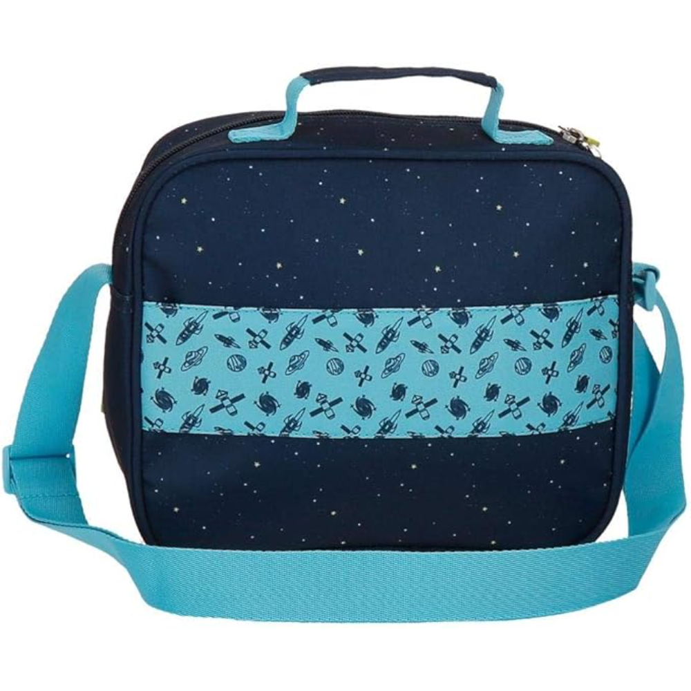 Сумка "Me space", полиэстер, синий, голубой - 3