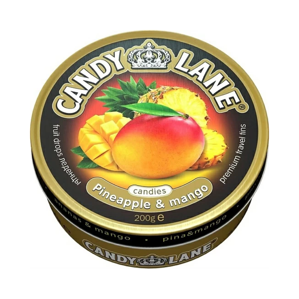 Леденцы "Candy Lane", 200 гр, ананас и манго