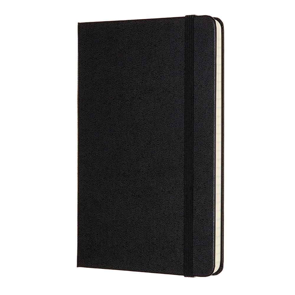 Блокнот "Classic Medium", А5, 120 листов, линейка, черный