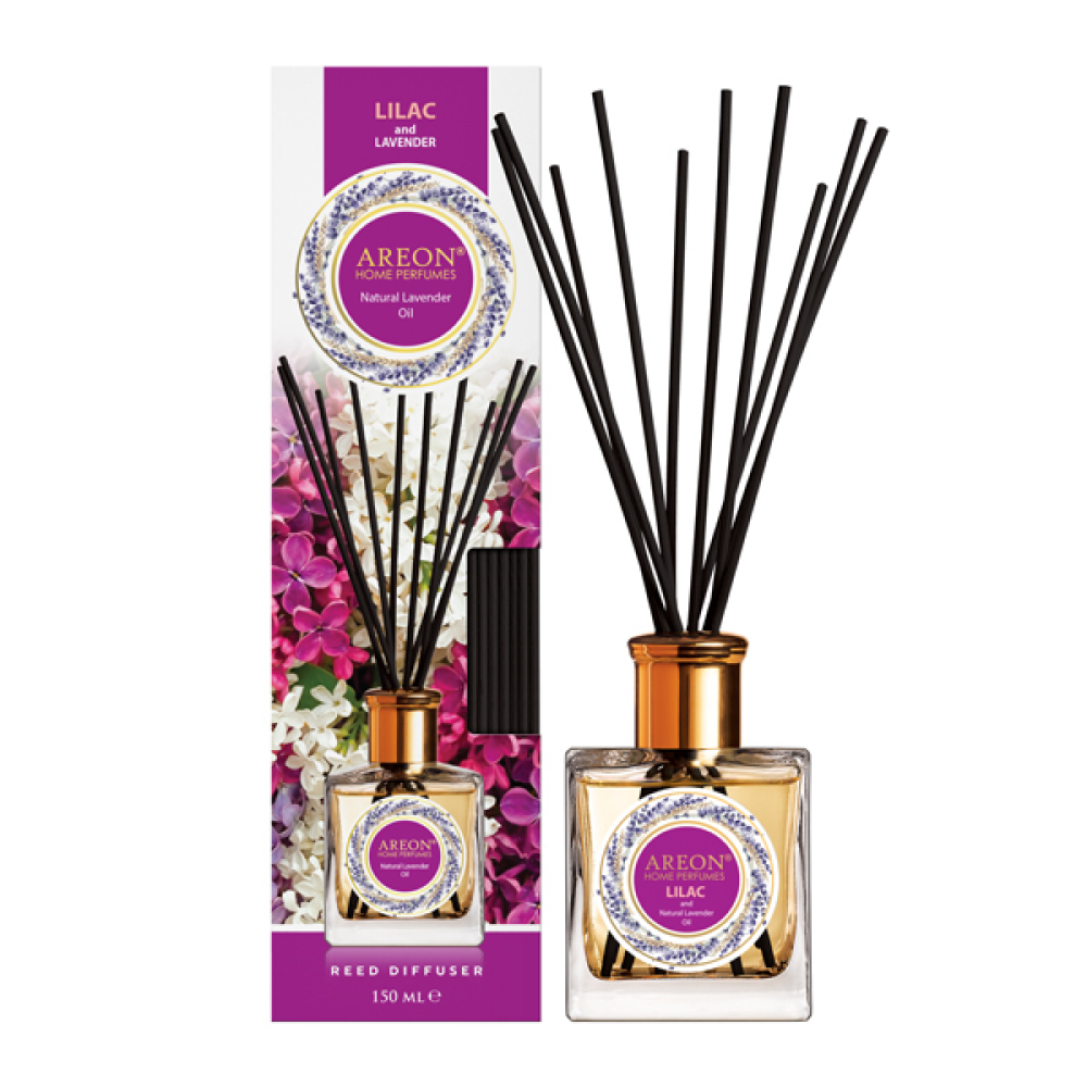 Аромадиффузор Areon Home perfume sticks сирень и масло лаванды, 150 мл