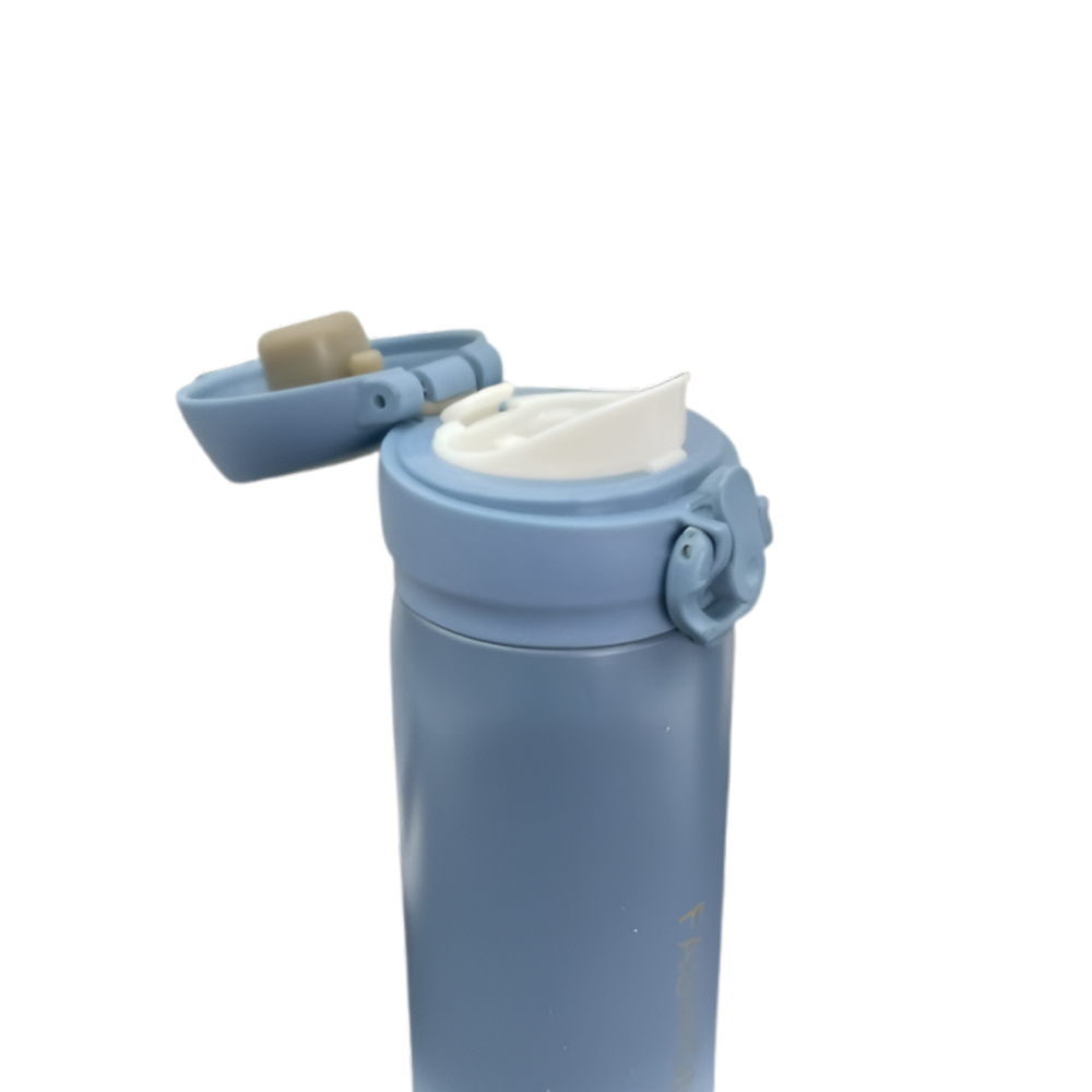 Термос "Vitality", металл, пластик, 500 мл, голубой - 3