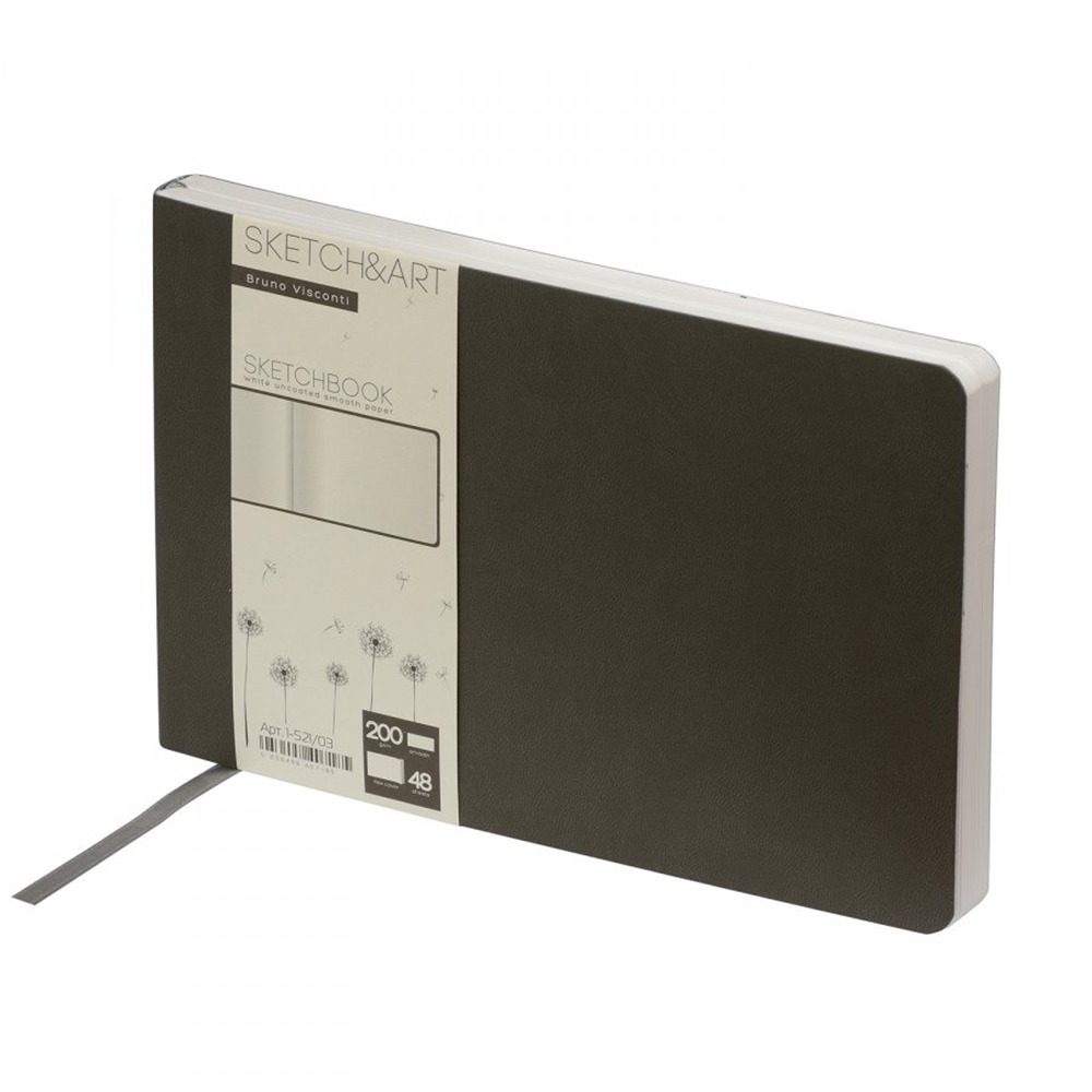 Скетчбук "Sketch&Art. Horizont", 21x14 см, 200 г/м2, 48 листов, серый - 2
