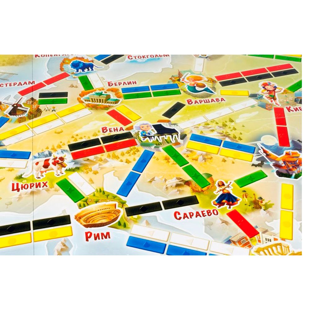 Игра настольная "Ticket to Ride Junior: Европа" - 5
