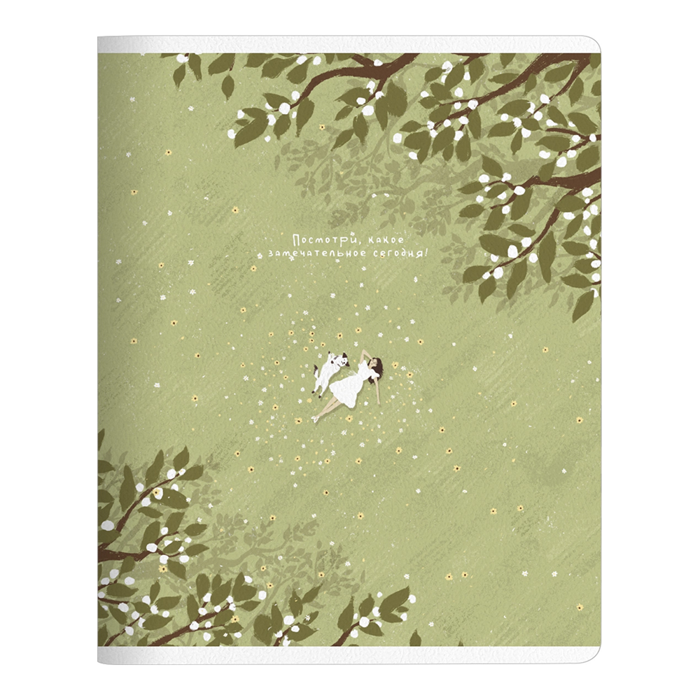 Тетрадь "Soul сад", А5, 48 листов, клетка, разноцветный