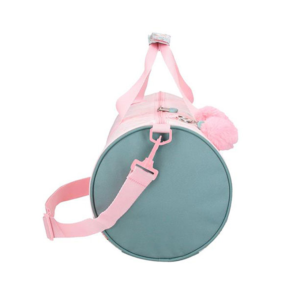 Сумка дорожная "Tropical Love", полиэстер, розовый