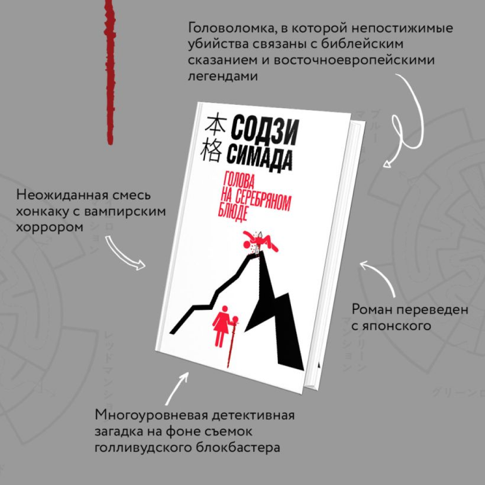 Книга "Голова на серебряном блюде", Содзи Симада - 7