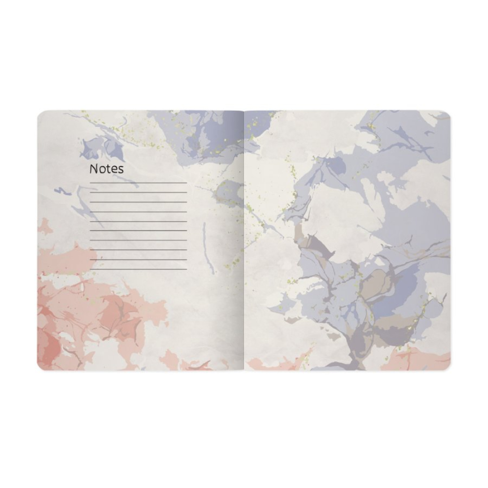 Тетрадь "Primavera", A5, 48 листов, клетка, скоба сбоку, ассорти - 9