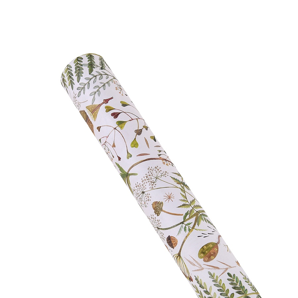 Бумага декоративная в рулоне "Flora. Луговые травы", 1 x 0,7 м