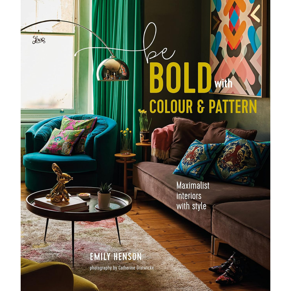 Книга на английском языке "Be Bold with Colour and Pattern", Emily Henson