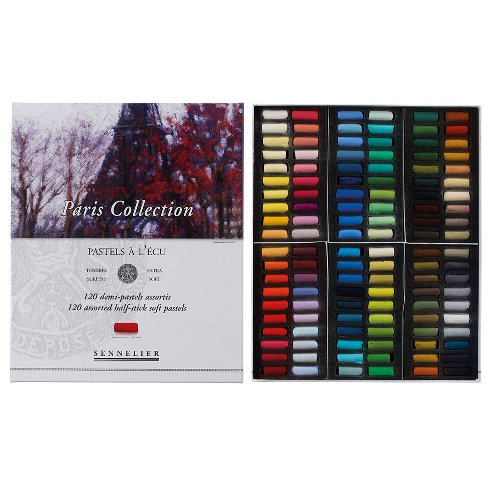 Набор сухой пастели "À l'écu Half Pastel", 120 цветов