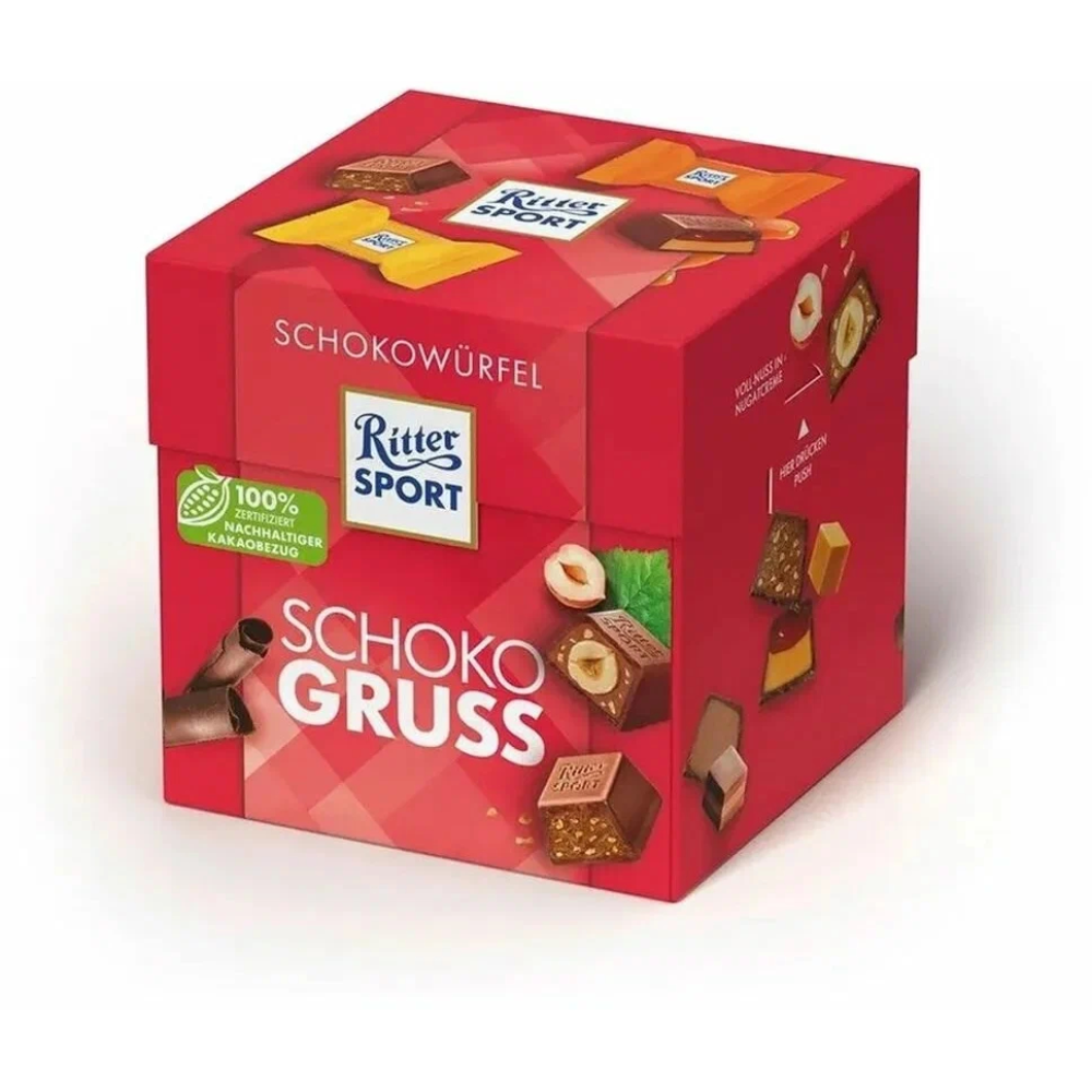 Конфеты "Ritter Sport Shoko Gruss", 176 гр.