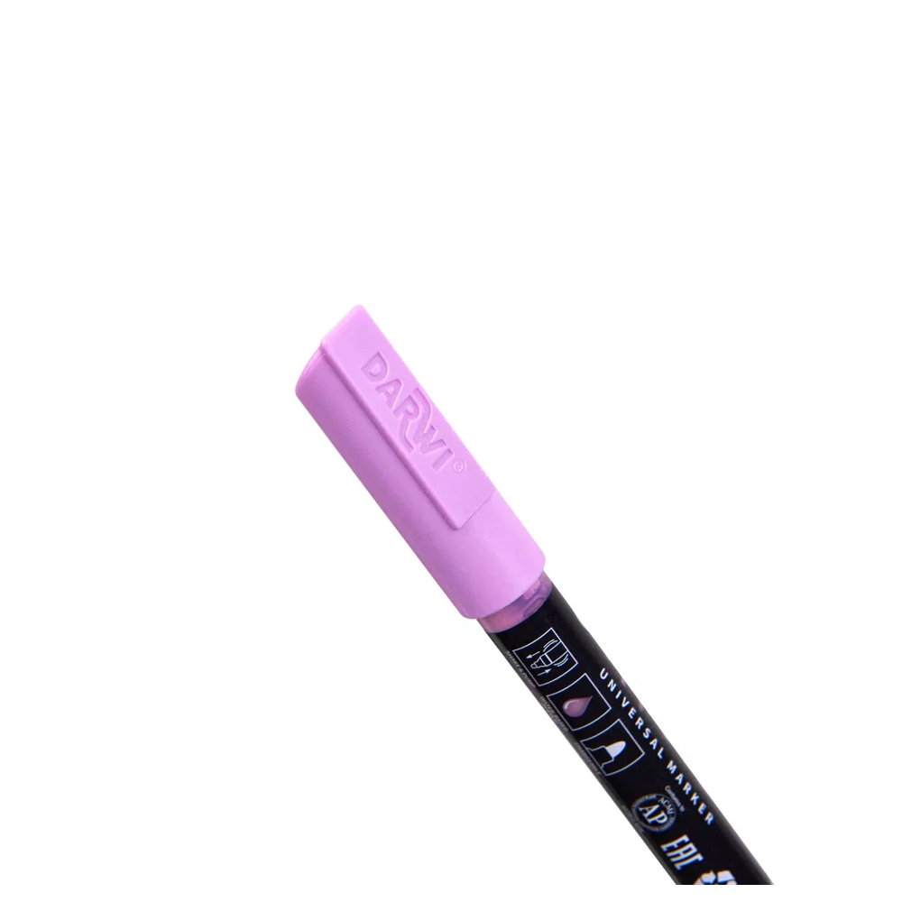 Маркер акриловый "Darwi.Marbel" 932, светло-лиловый