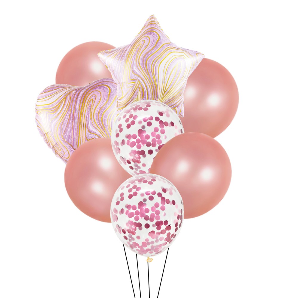 Шар воздушный "242357", 8 шт, ассорти