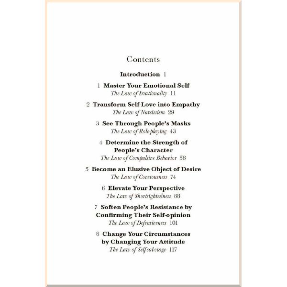 Книга на английском языке "Concise laws of human nature", Robert Greene