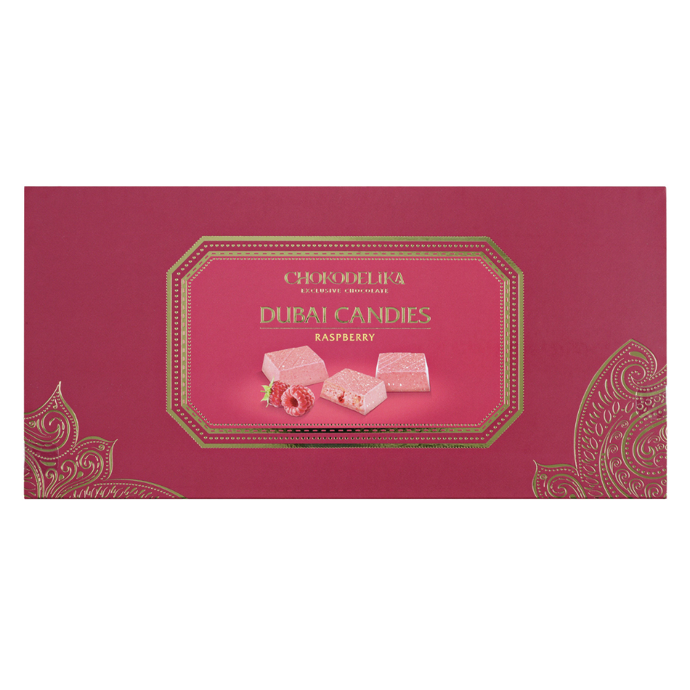 Конфеты "Dubai Raspberry", 125 гр, с малиной