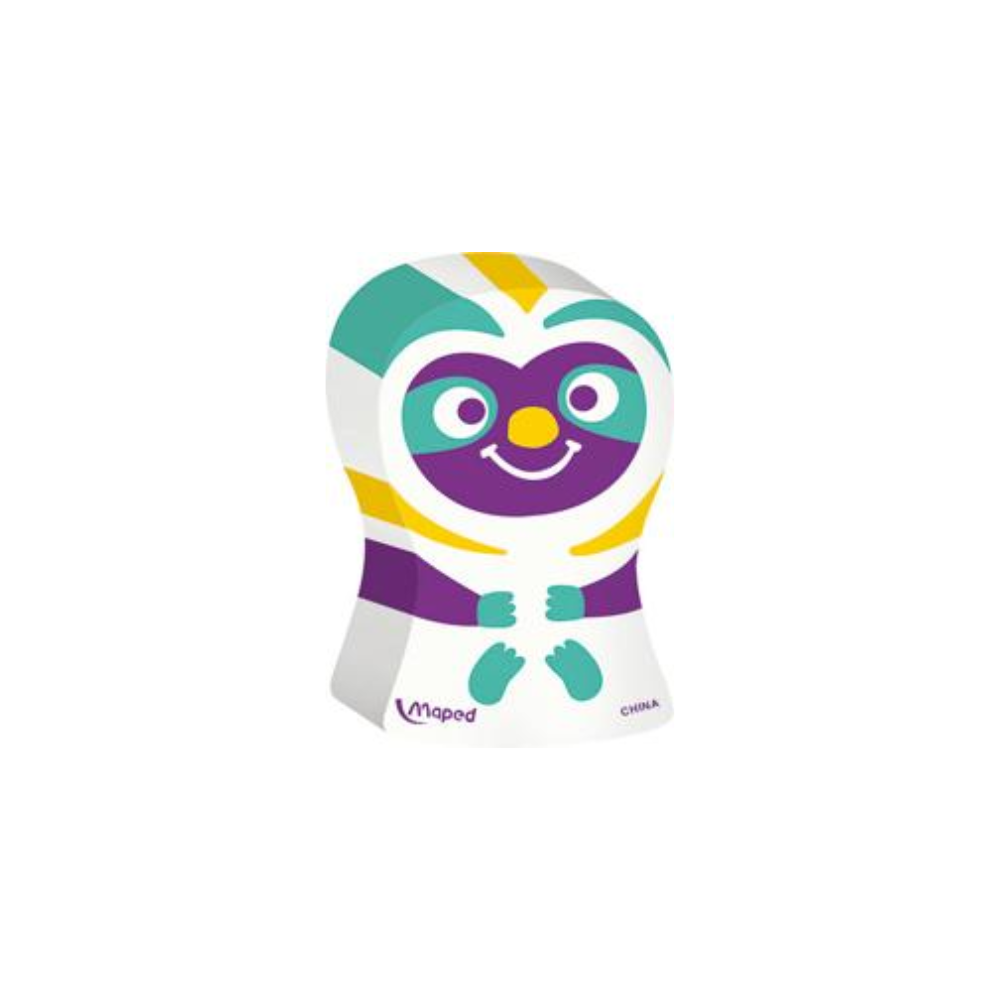 Ластик "Ergo Fun", 2 шт, ассорти - 4