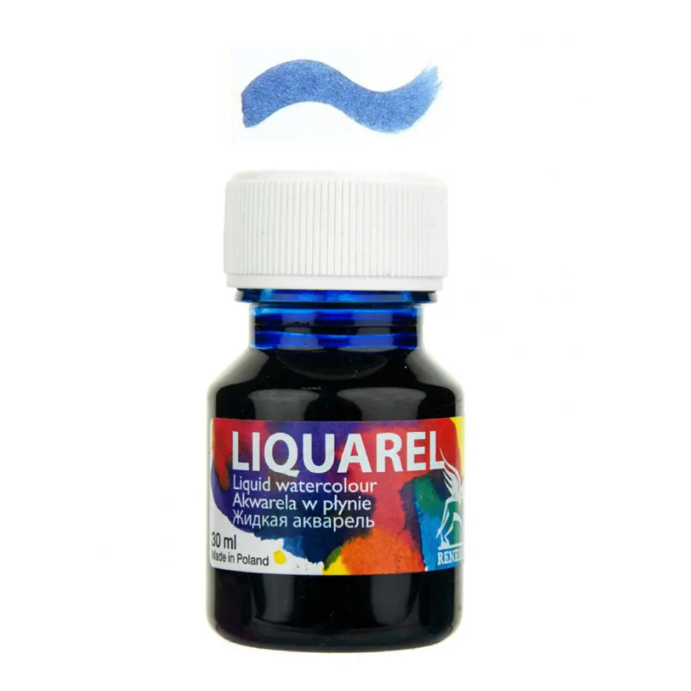 Акварель жидкая "Liquarel", 125 ультрамарин, 30 мл