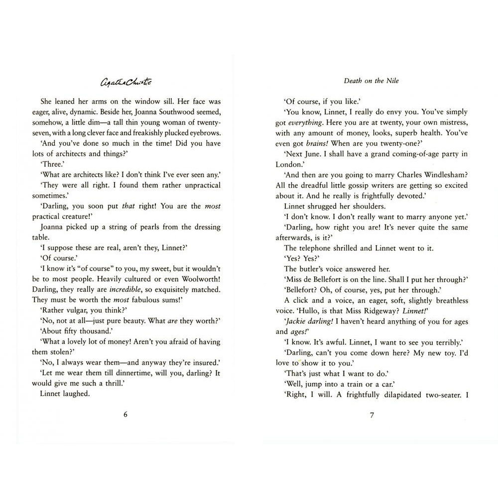 Книга на английском языке "Death On The Nile", Christie А.