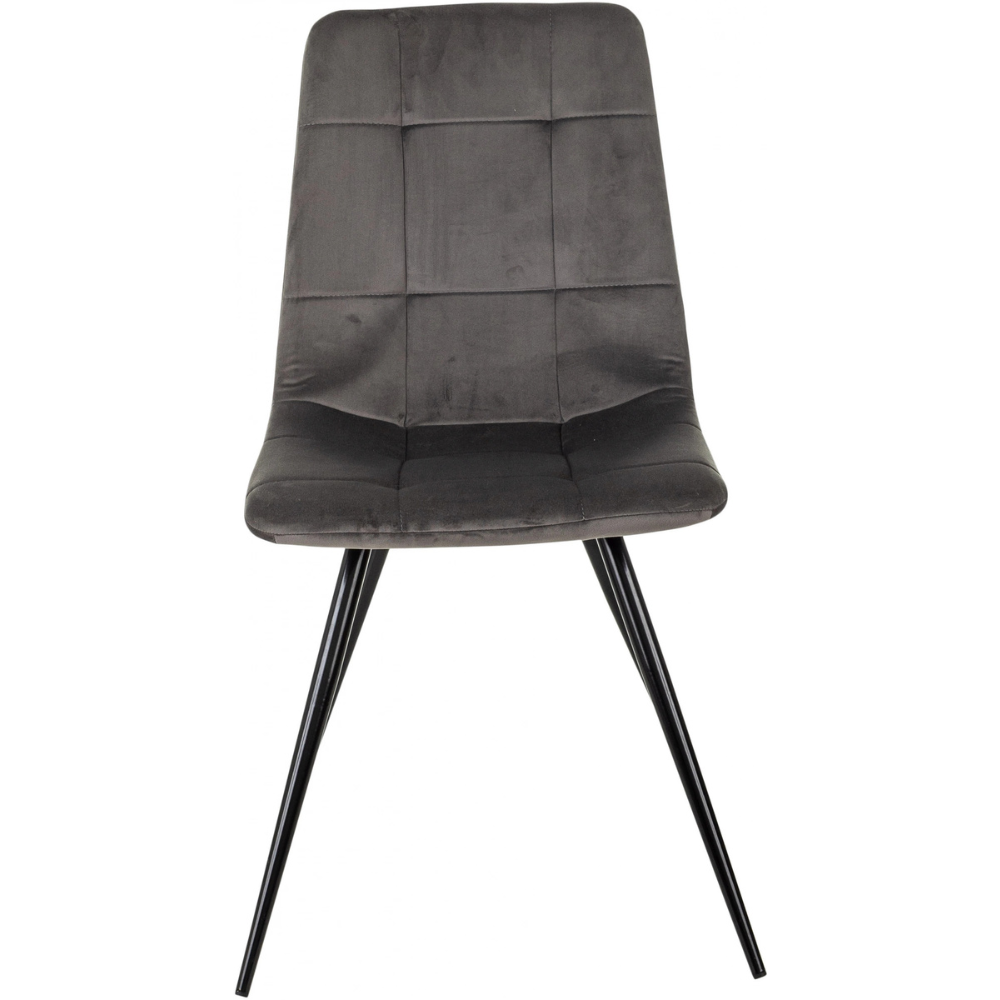 Стул Бюрократ "CH-K1", ткань, тёмно-серый, металл