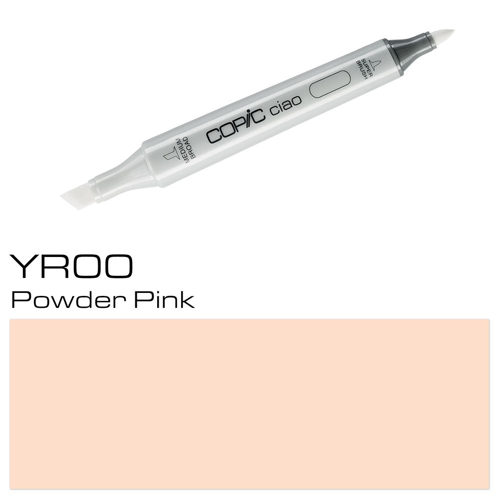 Маркер перманентный "Copic ciao", YR-00 пудровый розовый
