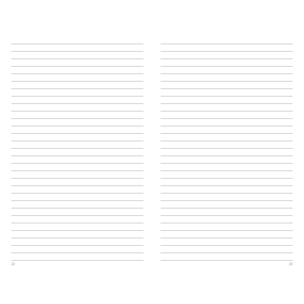 Блокнот "Stripes shadow", А5, 96 листов, линейка, голубой, срез разноцветный - 4